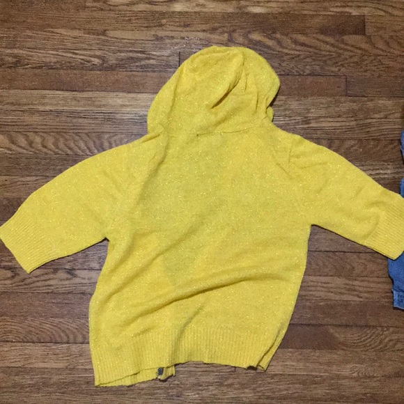 NWOT C.O.C yellow sweater & jeans “America” “golf” - Picture 5 of 5
